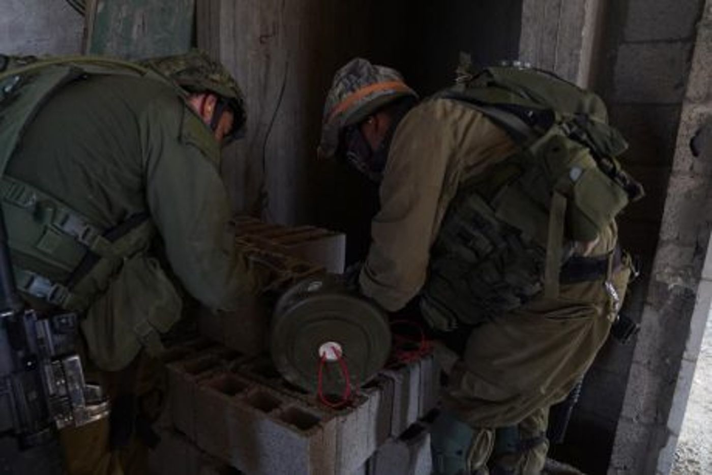 תיעוד: צה"ל השמיד מתחם תת קרקעי על החוף בעזה
