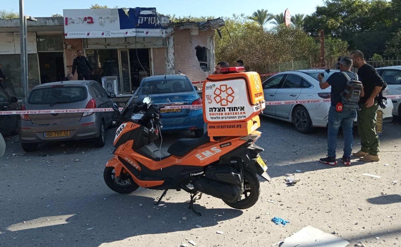 נפל בדרך למקלט: פצוע קל בעקבות המטח לנתיבות