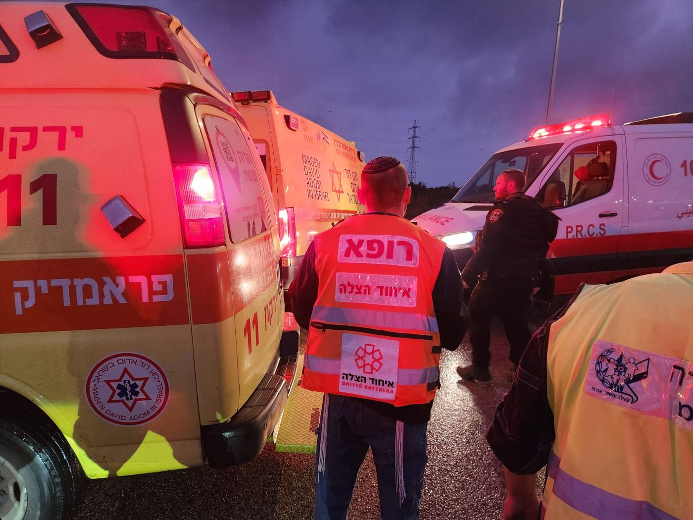 5 פצועים בתאונה בכביש 55; מתוכם 3 במצב בינוני