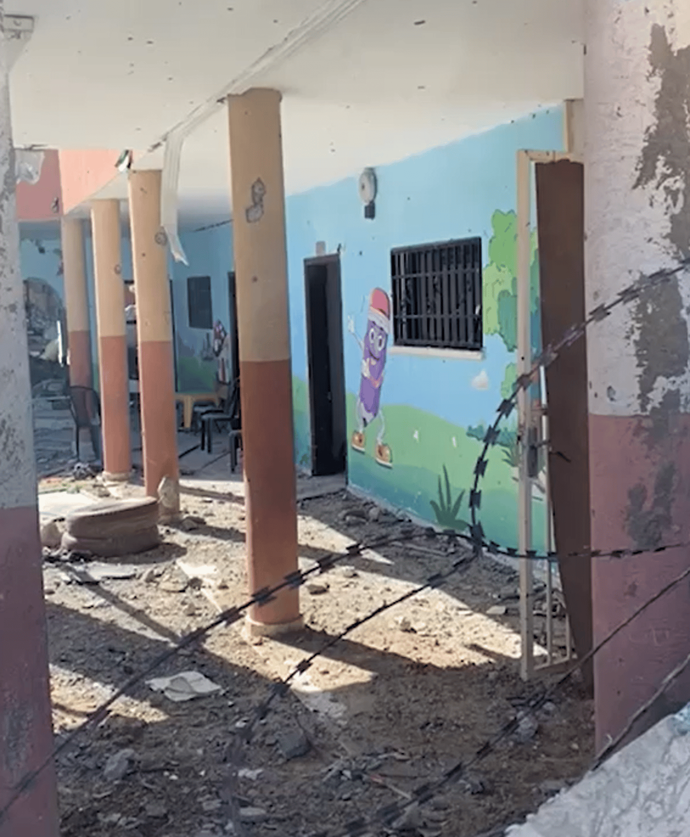 ליד ארגז החול: משגר רקטות אותר בגן ילדים | צפו