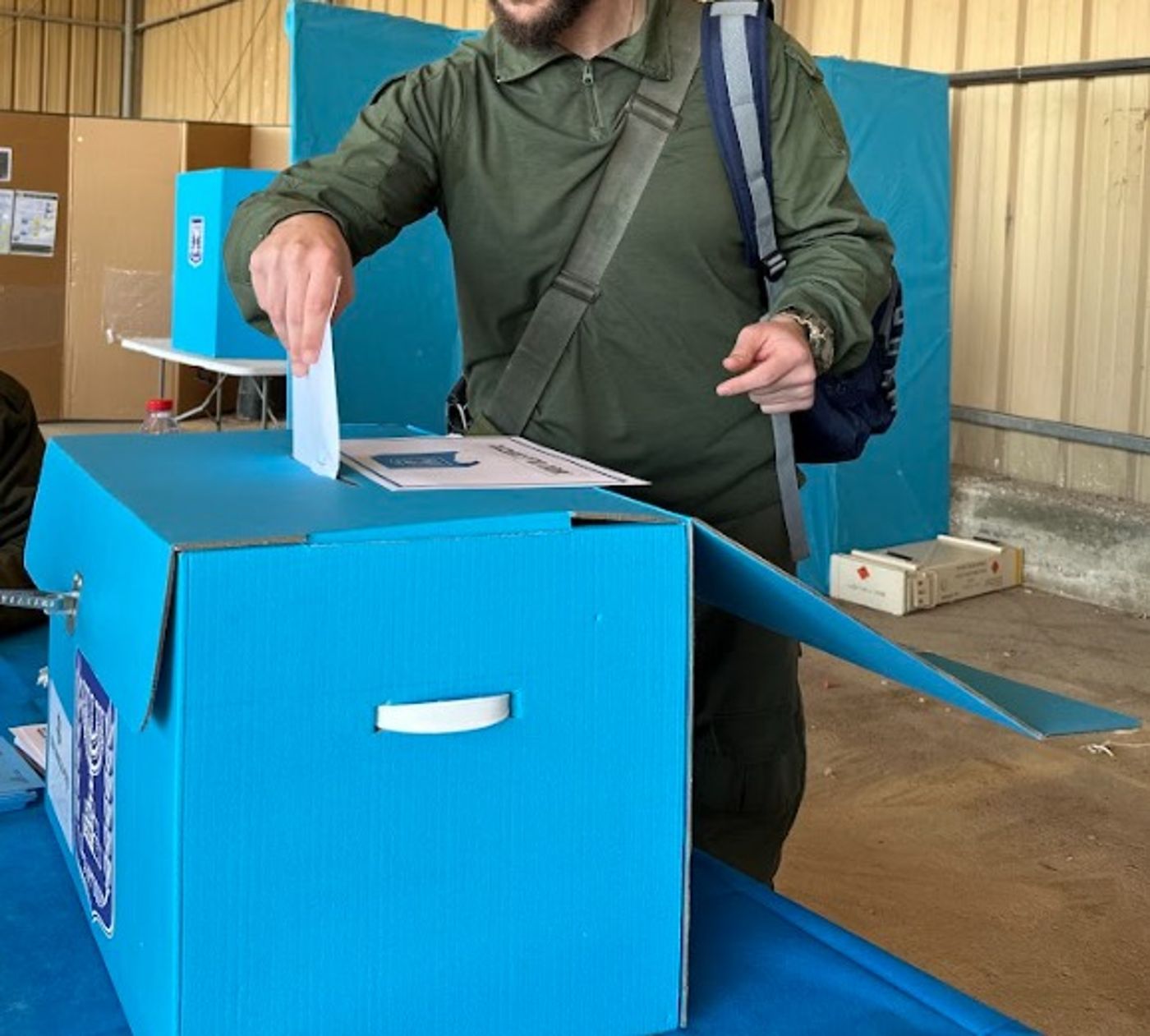 בחירות בצל מלחמה: קלפיות הוצבו ברצועת עזה