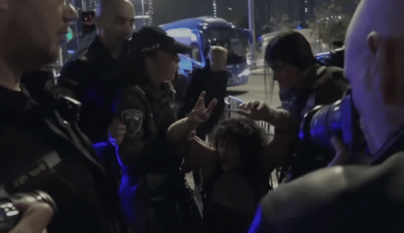 הפרו את הסדר הציבורי: 7 מפגינים נעצרו בקפלן