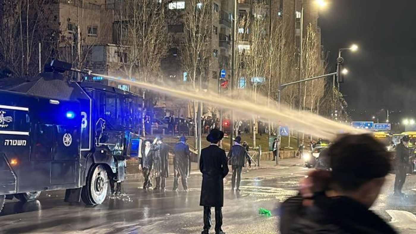 הפגנת הפלג הירושלמי: המפגינים התעמתו עם המשטרה