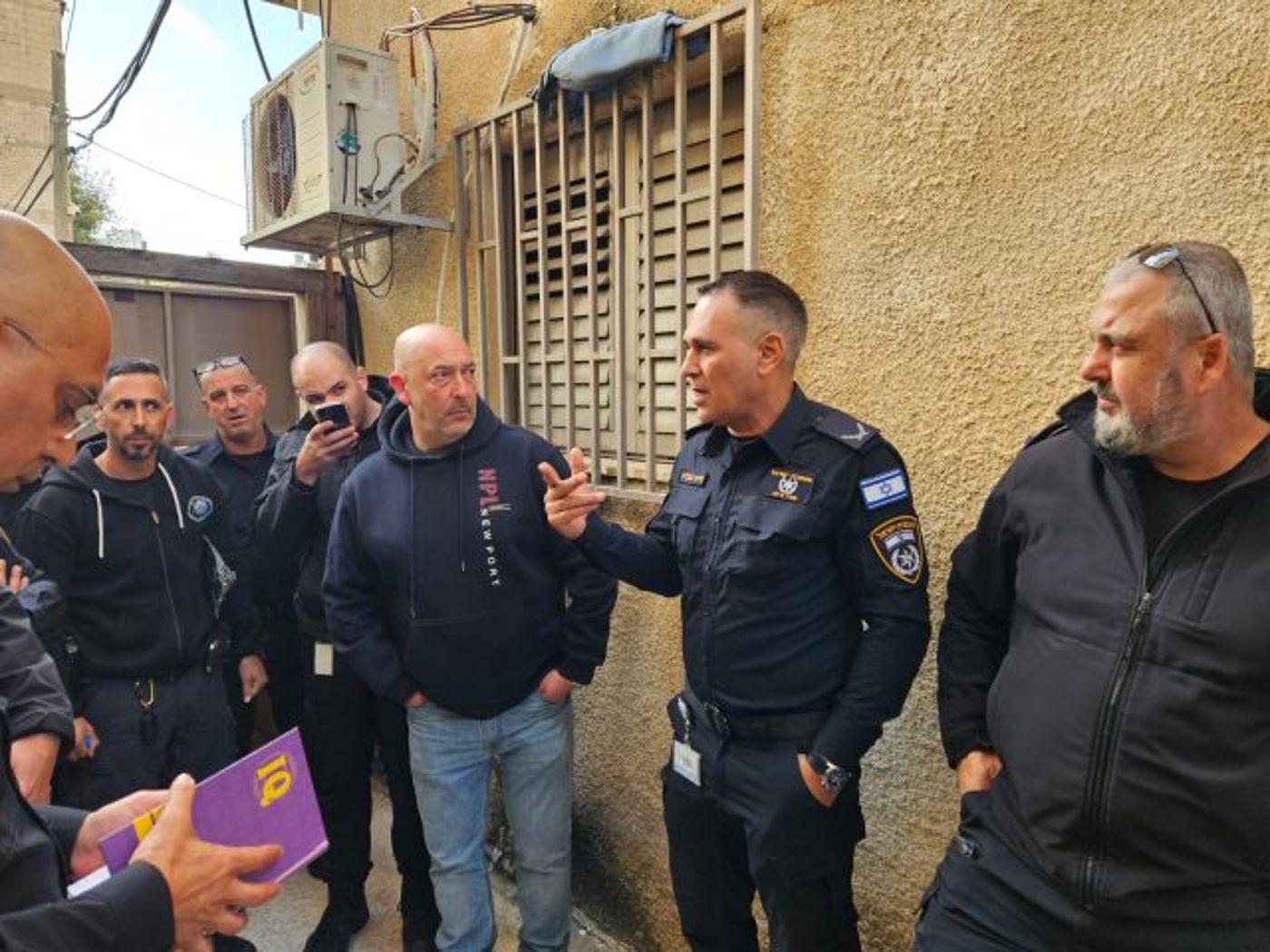 המשטרה בזירה