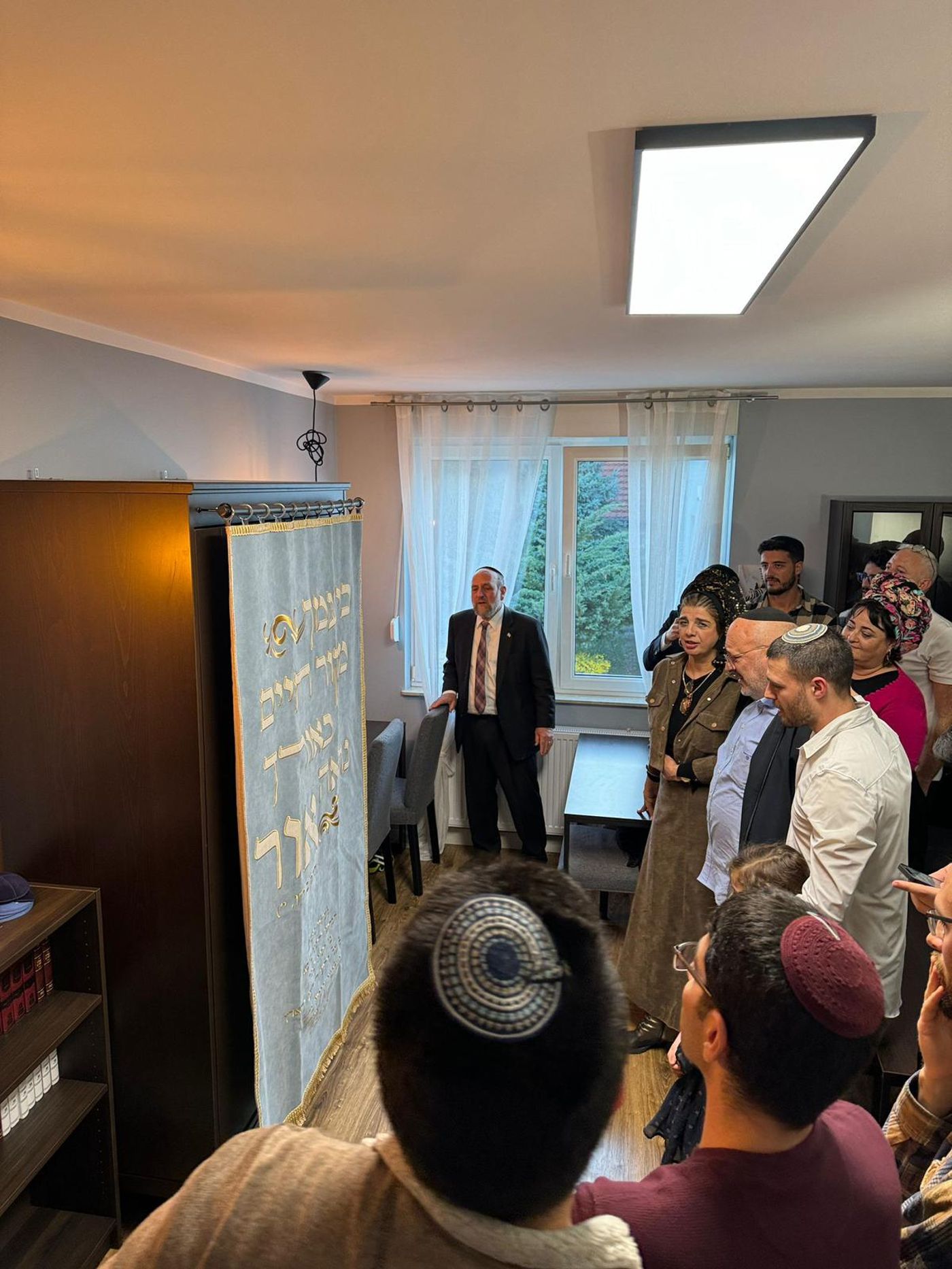 מרגש: בי"כ חדש בפולין לזכרו של הנופל מהמלחמה