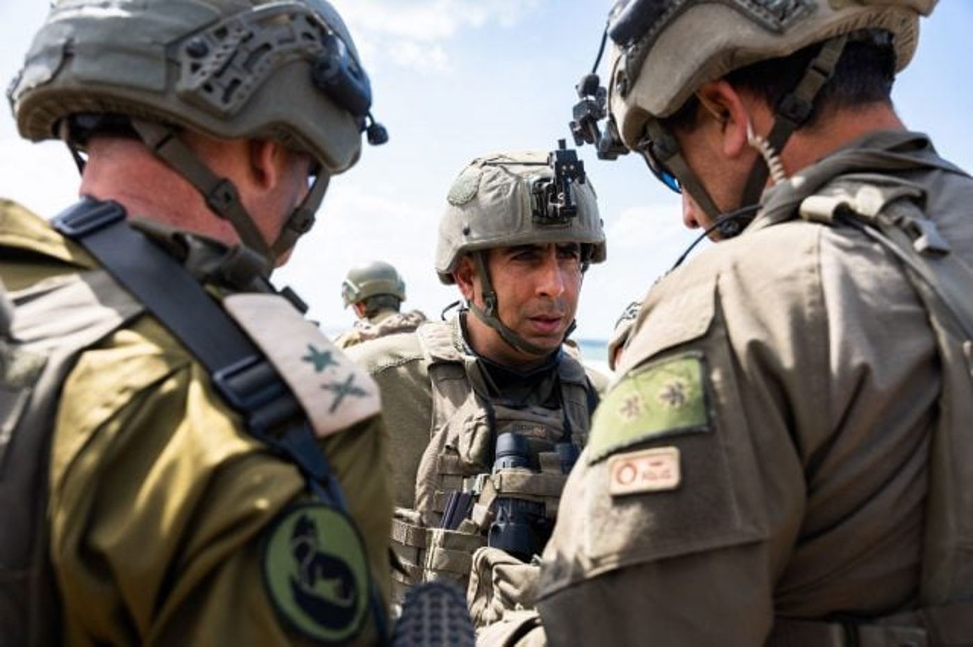 תא"ל איציק כהן מפקד אוגדה 162 (דובר צה"ל)