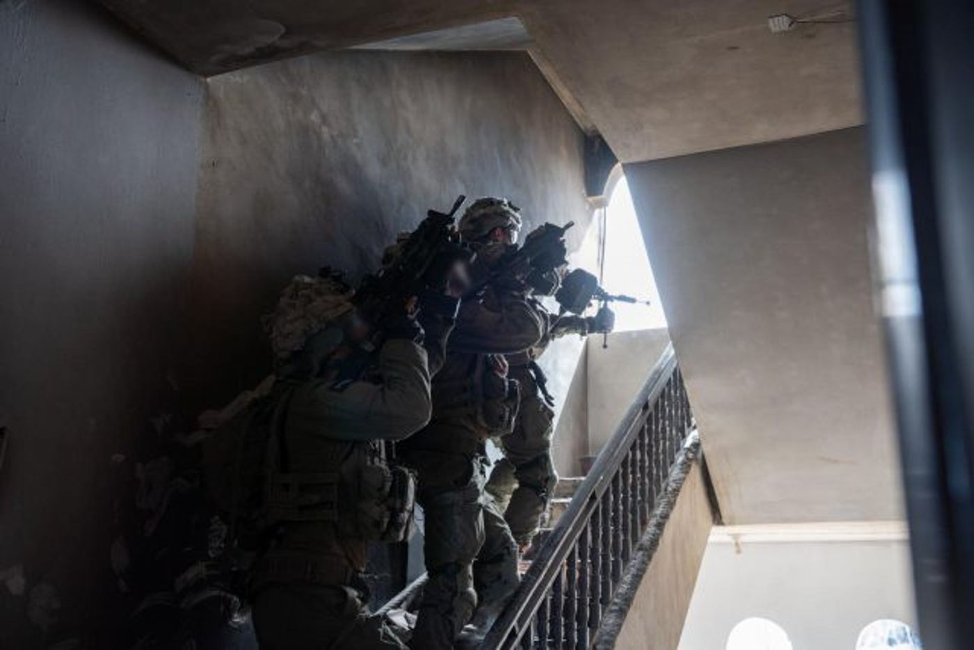 לוחמי אגוז נלחמים בשכונת אל אמל (דובר צה"ל)