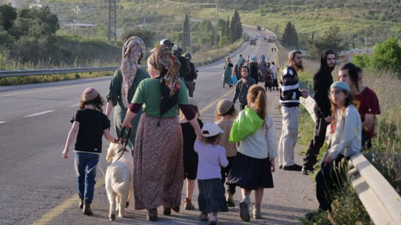 המתיישבים טענו: צה"ל חסם את היישוב יצהר