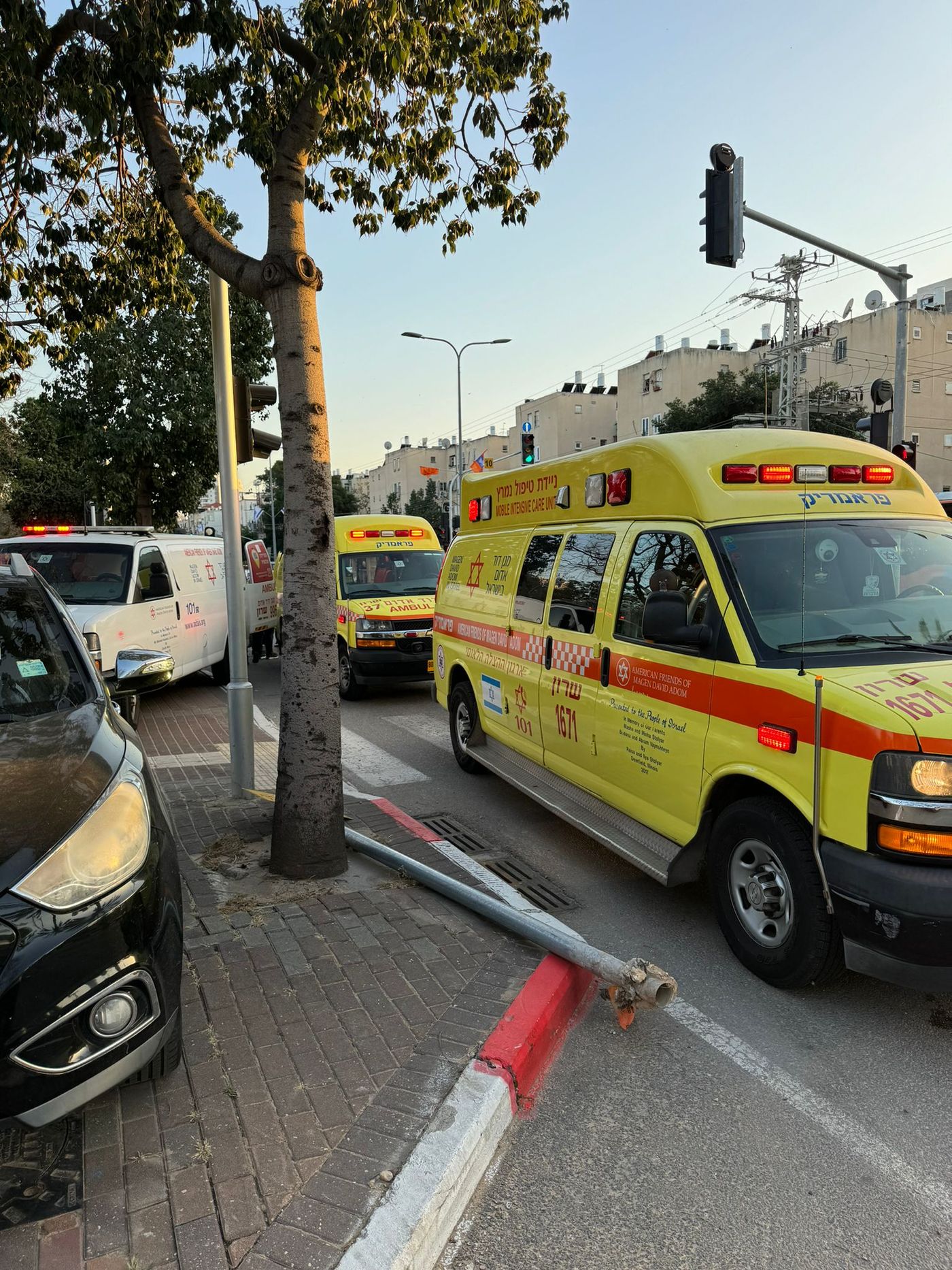 גבר בן 40 נפצע קשה באירוע אלימות בנתניה