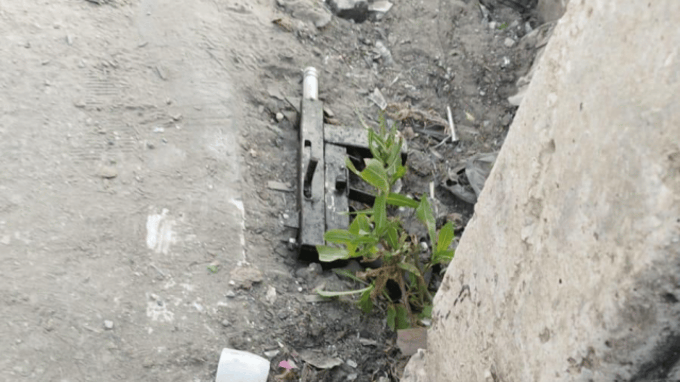 הנשק ששימש את אחד המחבלים