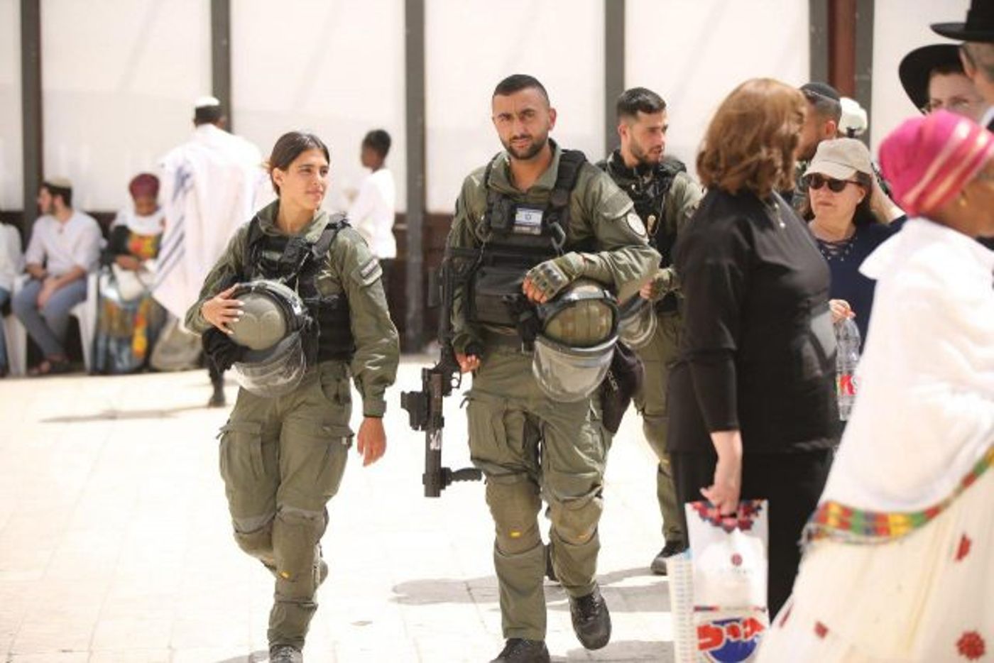 היערכות מוגברת ל"ברכת הכהנים" בכותל המערבי