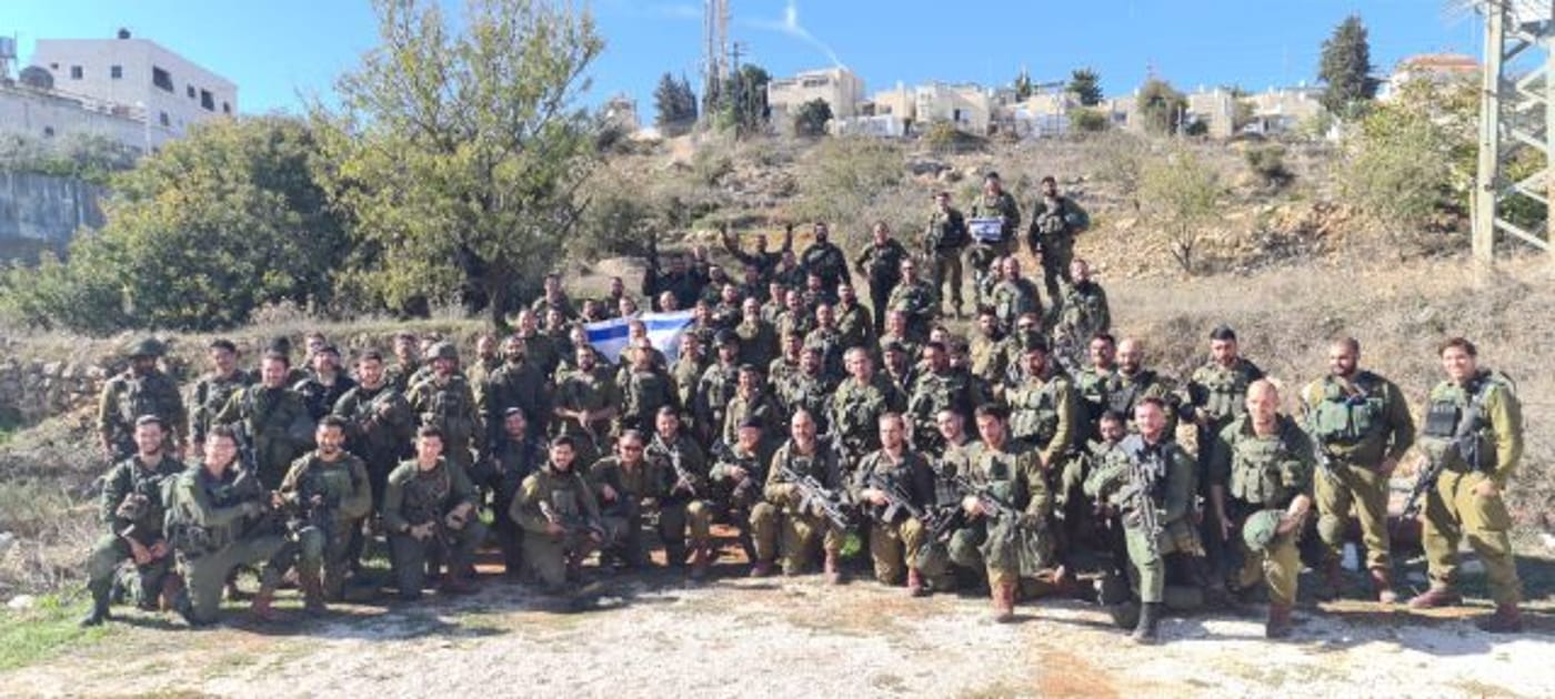 גדוד ההגנה המרחבית של חטמ"ר יהודה (קרדיט: דובר צה"ל)
