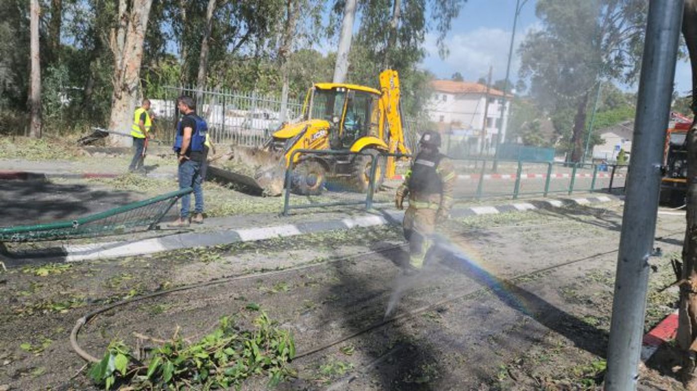 הרס ברחובות: כך נראית קריית שמונה לאחר המטחים