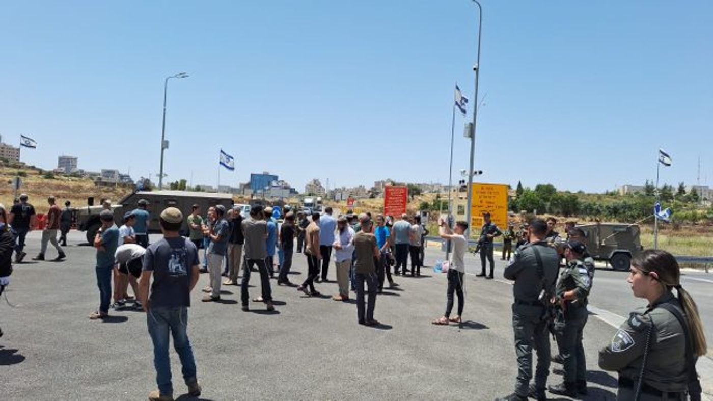 ההפגנה במחסום פוקוס
