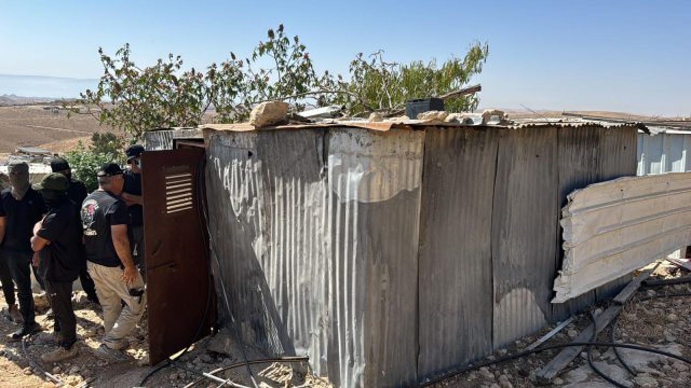 אכיפה נוספת: מספר מבנים לא חוקיים נהרסו בהר חברון