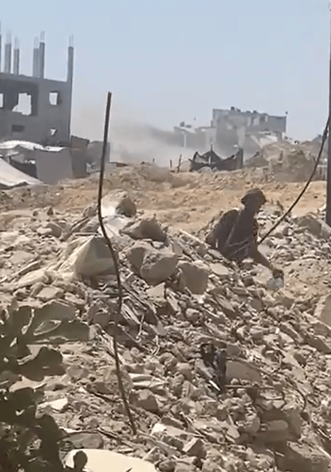 צה"ל שוב נכנס לחאן יונס: 40 הרוגים פלסטינים