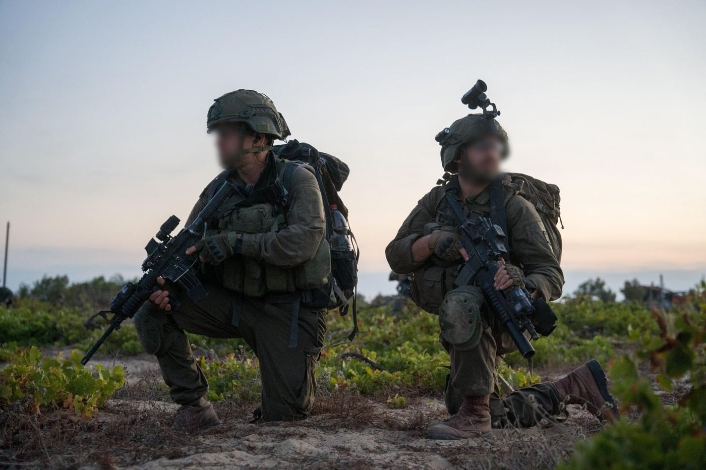 הלחימה בעזה: צה"ל תקף במרחב ממנו ירו לכיסופים