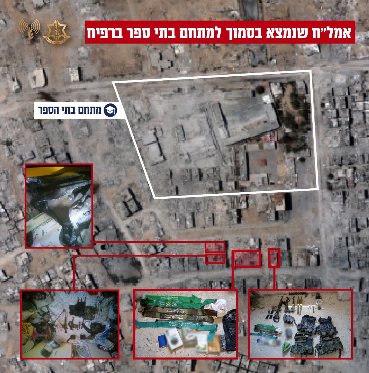 גרפיקה של אמצעי הלחימה (באדיבות צה"ל)