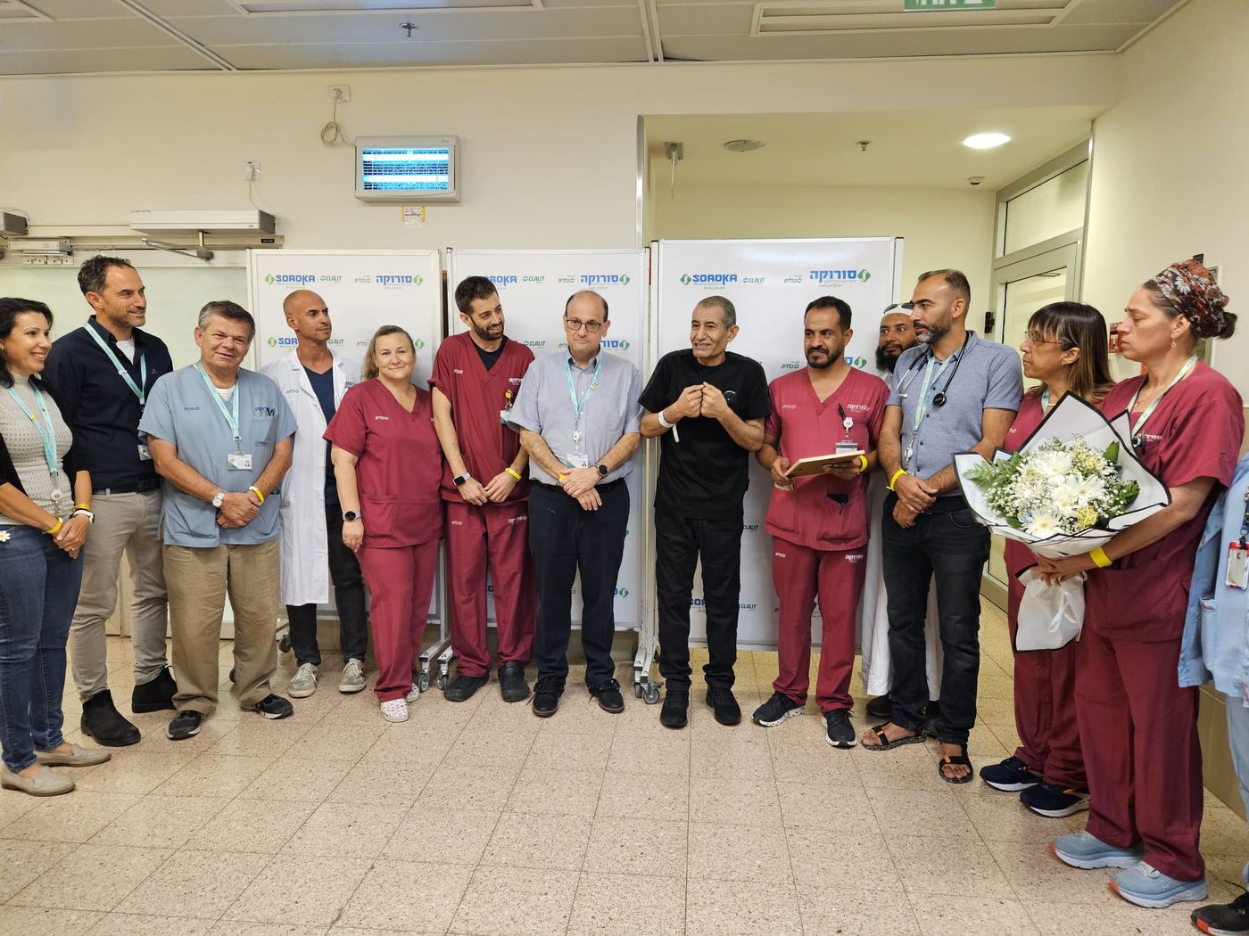 צפו בתיעוד המרגש: פרחאן אלקאדי שוחרר מבית החולים