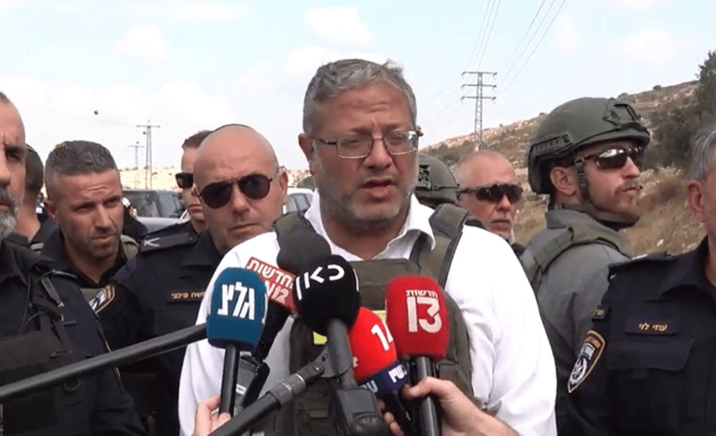 בן גביר: "מי שמאשים את הממשלה, מהדהד את תעמולת החמאס"