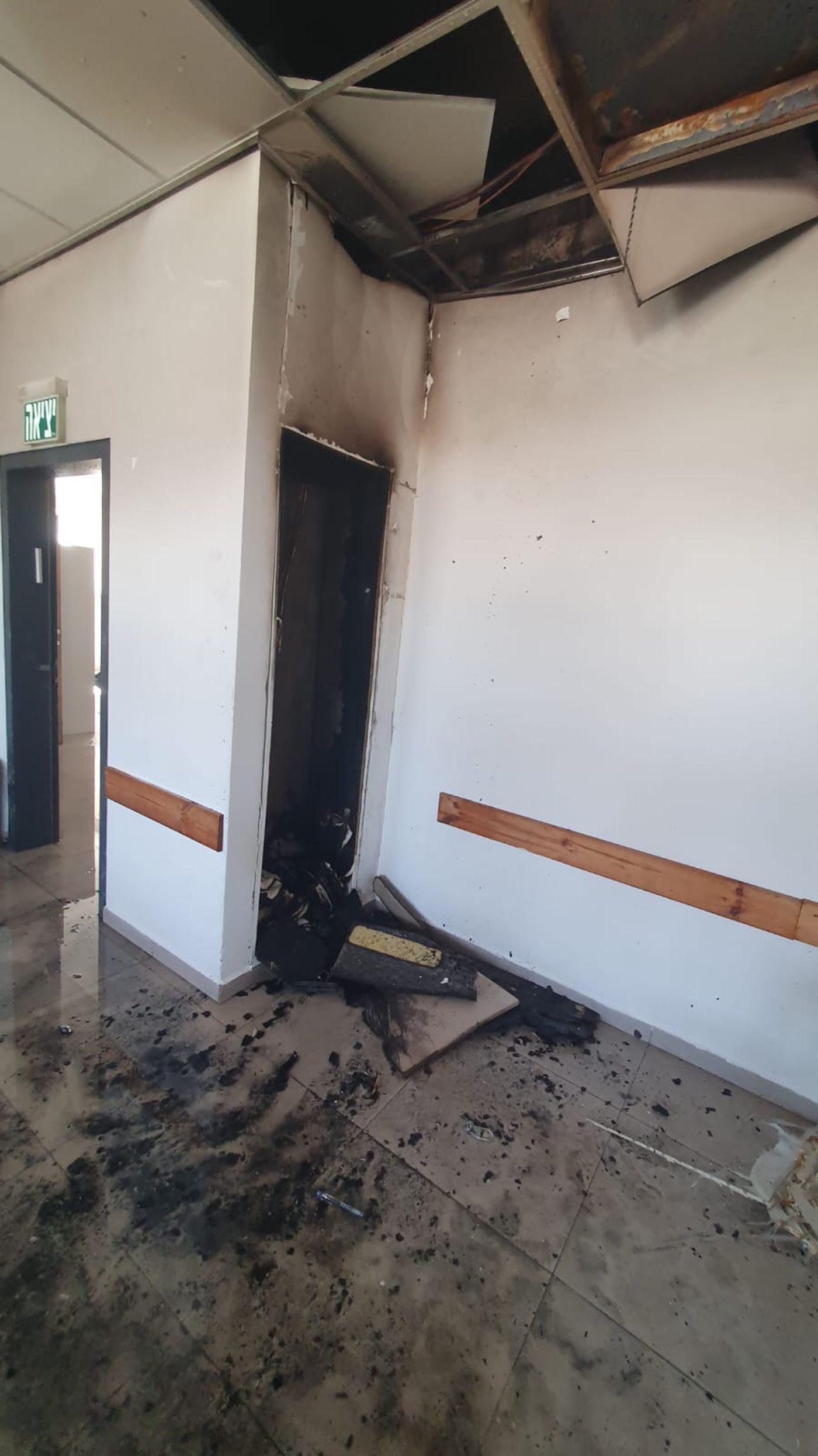 שריפה בישיבה בכוכב יעקב: התלמידים פונו מהמבנה