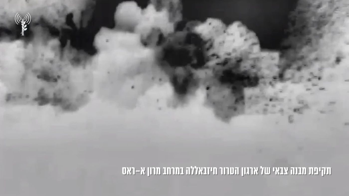 לאחר האזעקות בצפון: צה"ל תקף מבנים ומשגרים של חיזבאללה