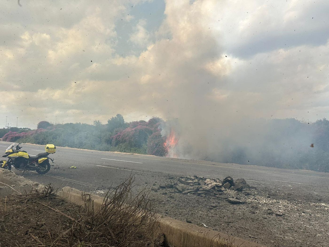 ירי מלבנון למרכז: אזעקות בגוש דן והשרון, פצוע קשה מרסיסים