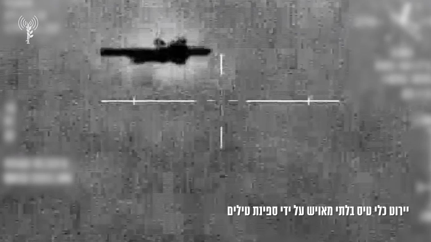 תיעוד: ספינת טילים יירטה כטב"מ ששוגר מלבנון