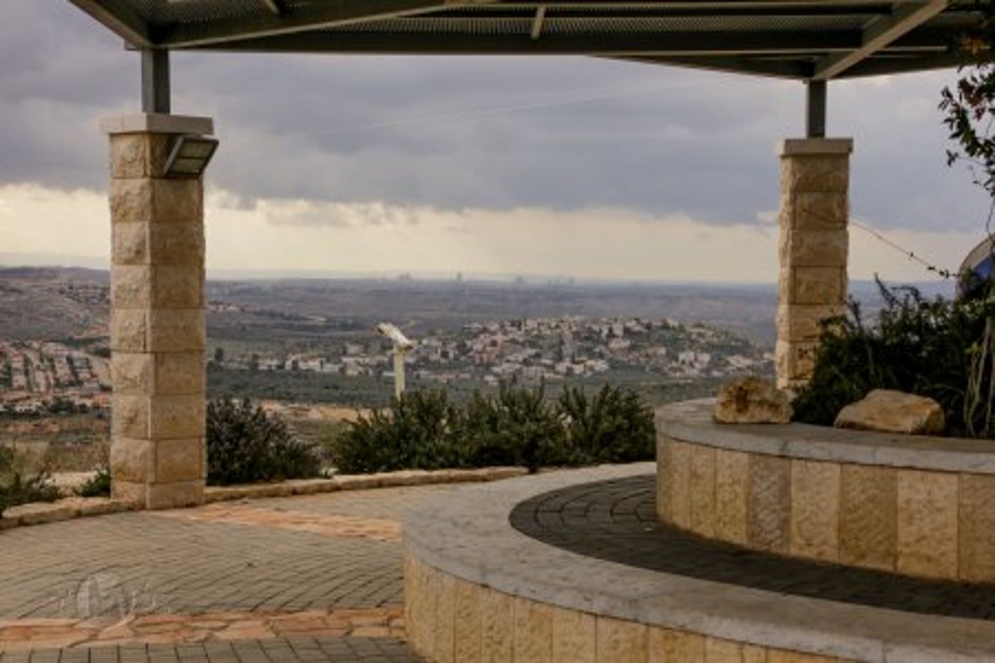 המרפסת של המדינה – צילום תיירות שומרון
