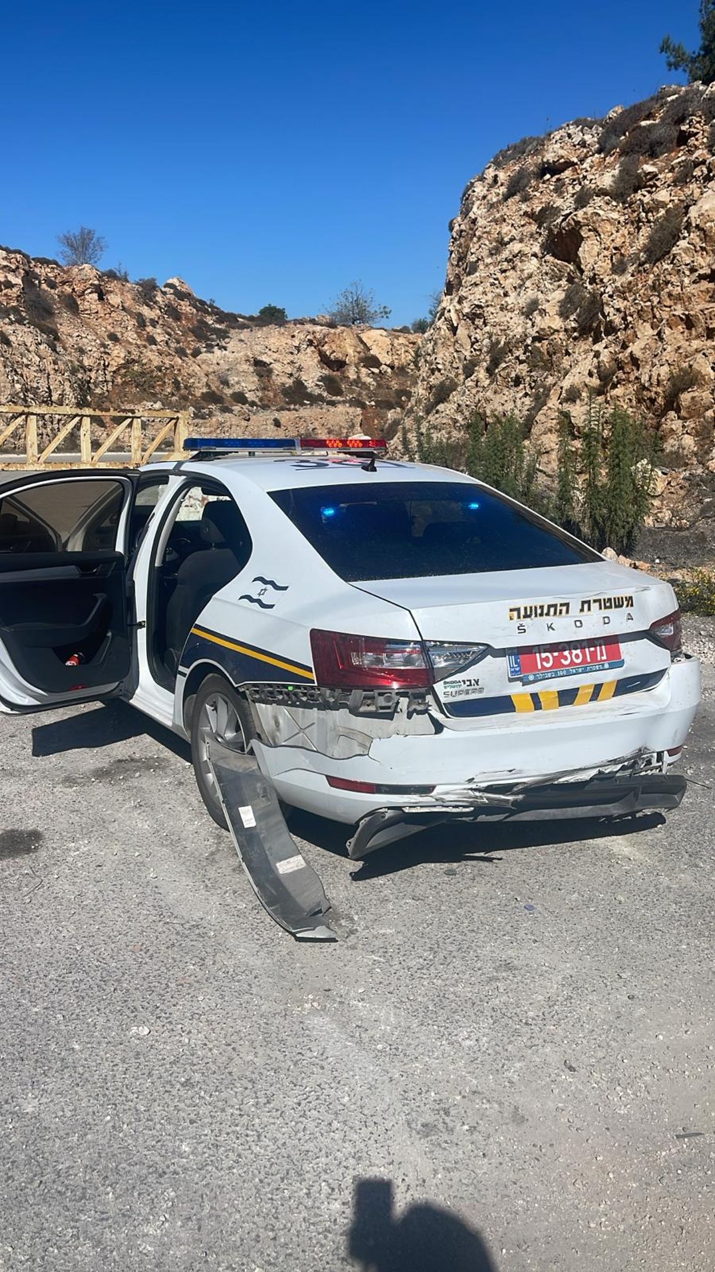 נס במהלך השבת: פיגוע דריסה בצומת עפרה | צפו