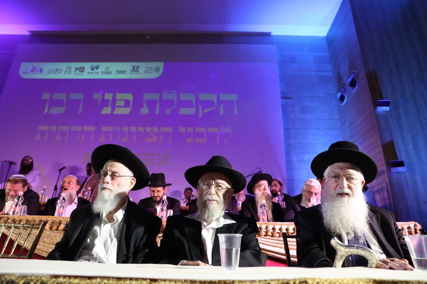 גלריית ענק: הקבלת פני הרבנים הסרוגים בירושלים