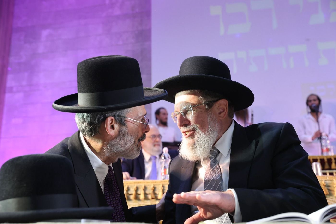 גלריית ענק: הקבלת פני הרבנים הסרוגים בירושלים