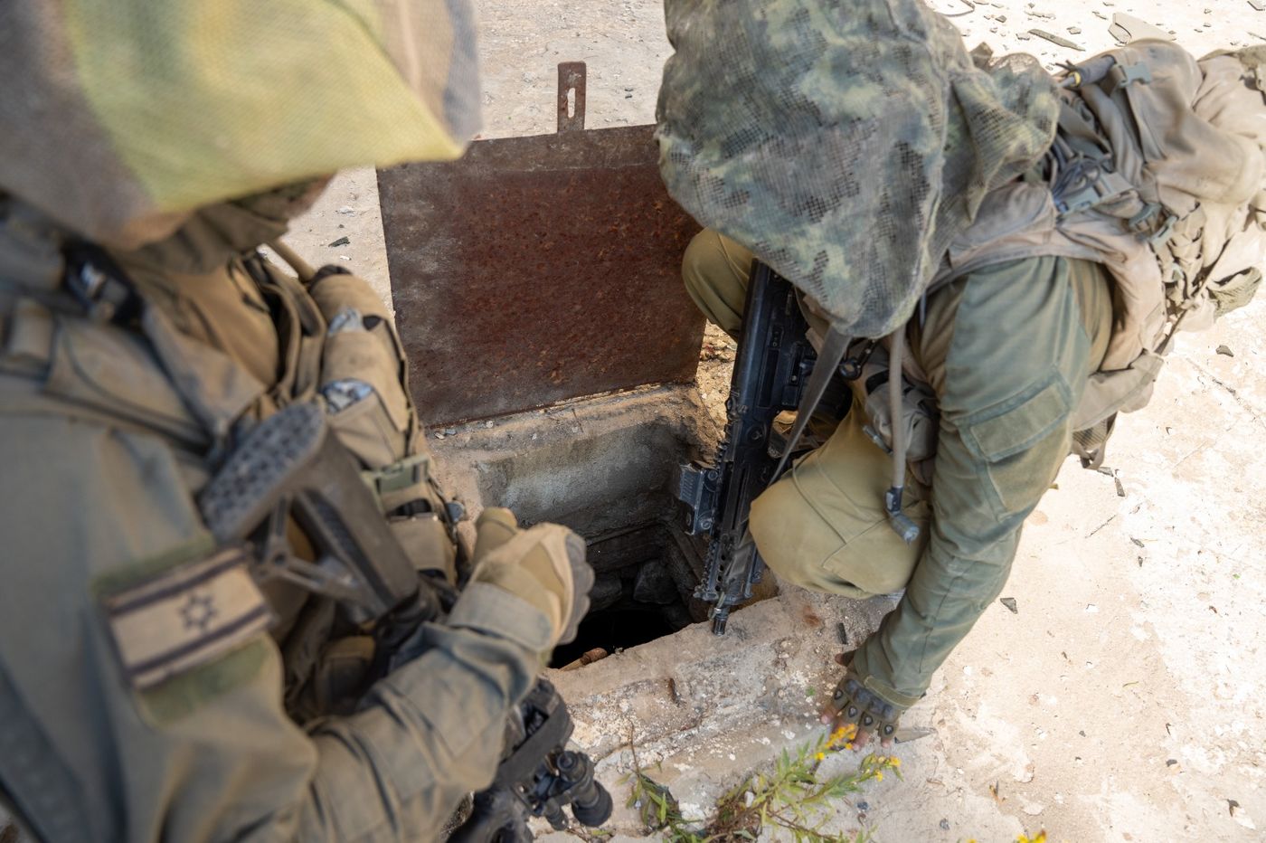 צפו: צה"ל השמיד מפקדה תת קרקעית של חיזבאללה בדרום לבנון