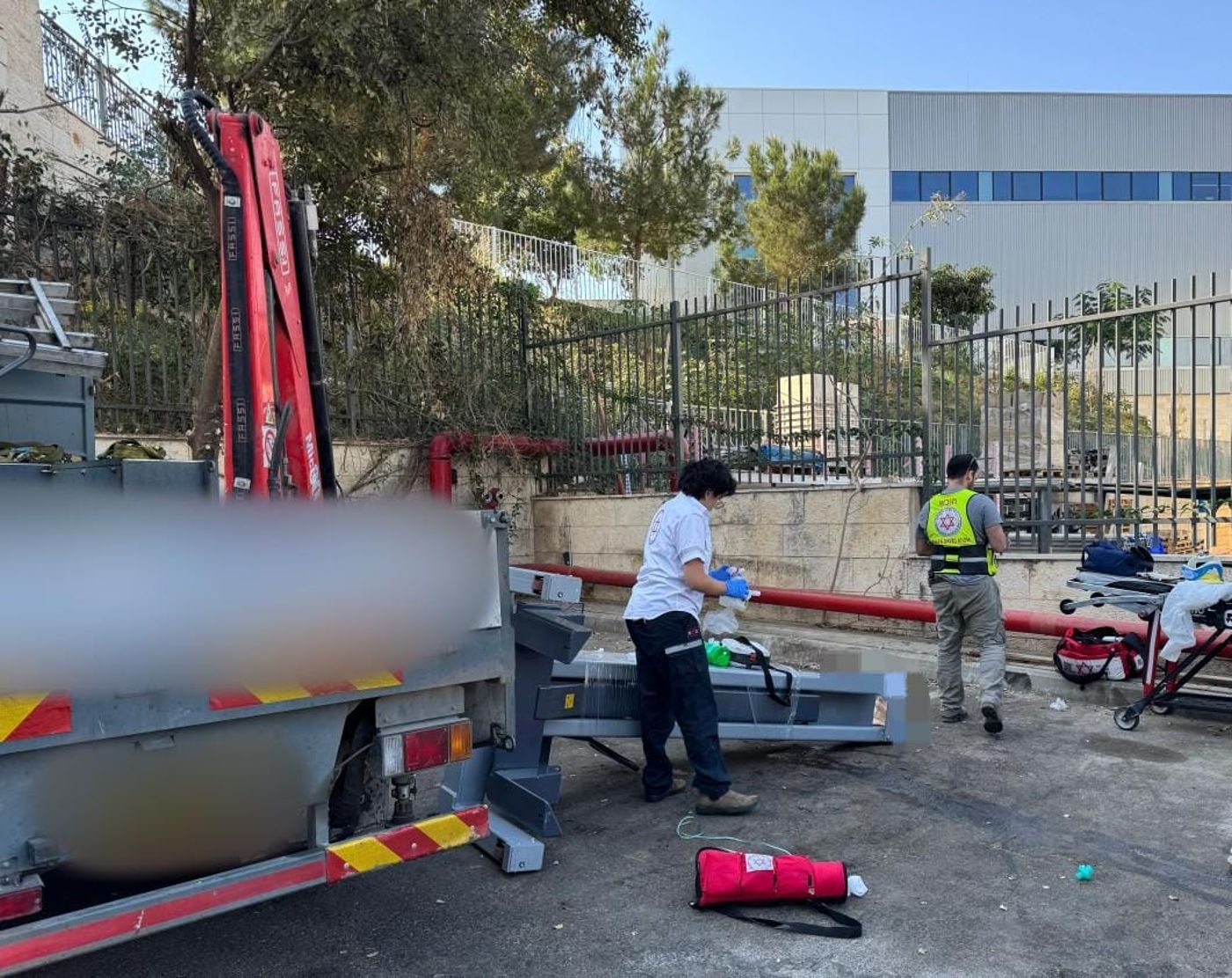 מכת תאונות העבודה: פועל נפצע באורח אנוש לאחר שנפגע מחפץ כבד