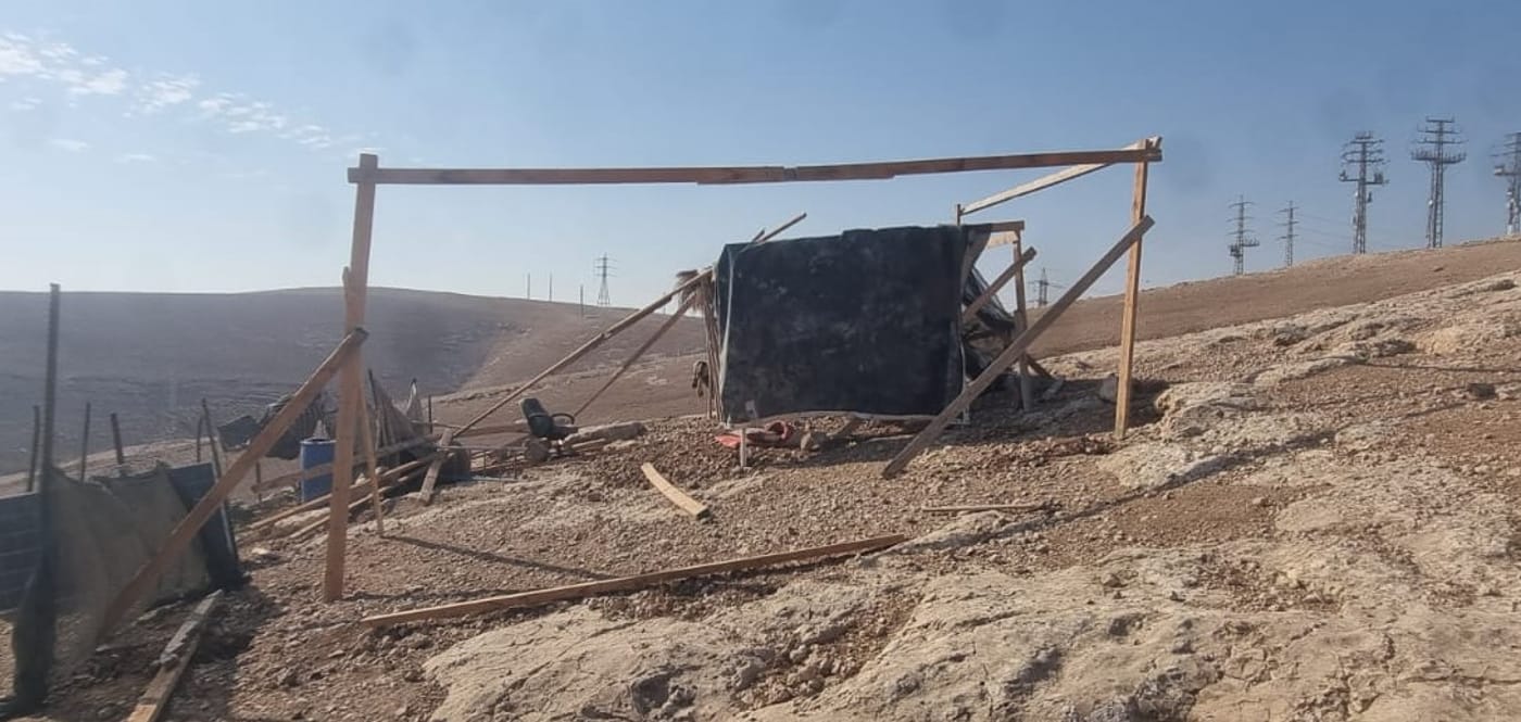 אמנם פחון, אבל בחאן אל אחמר ממשיכים לבנות (קרדיט: תנועת רגבים)