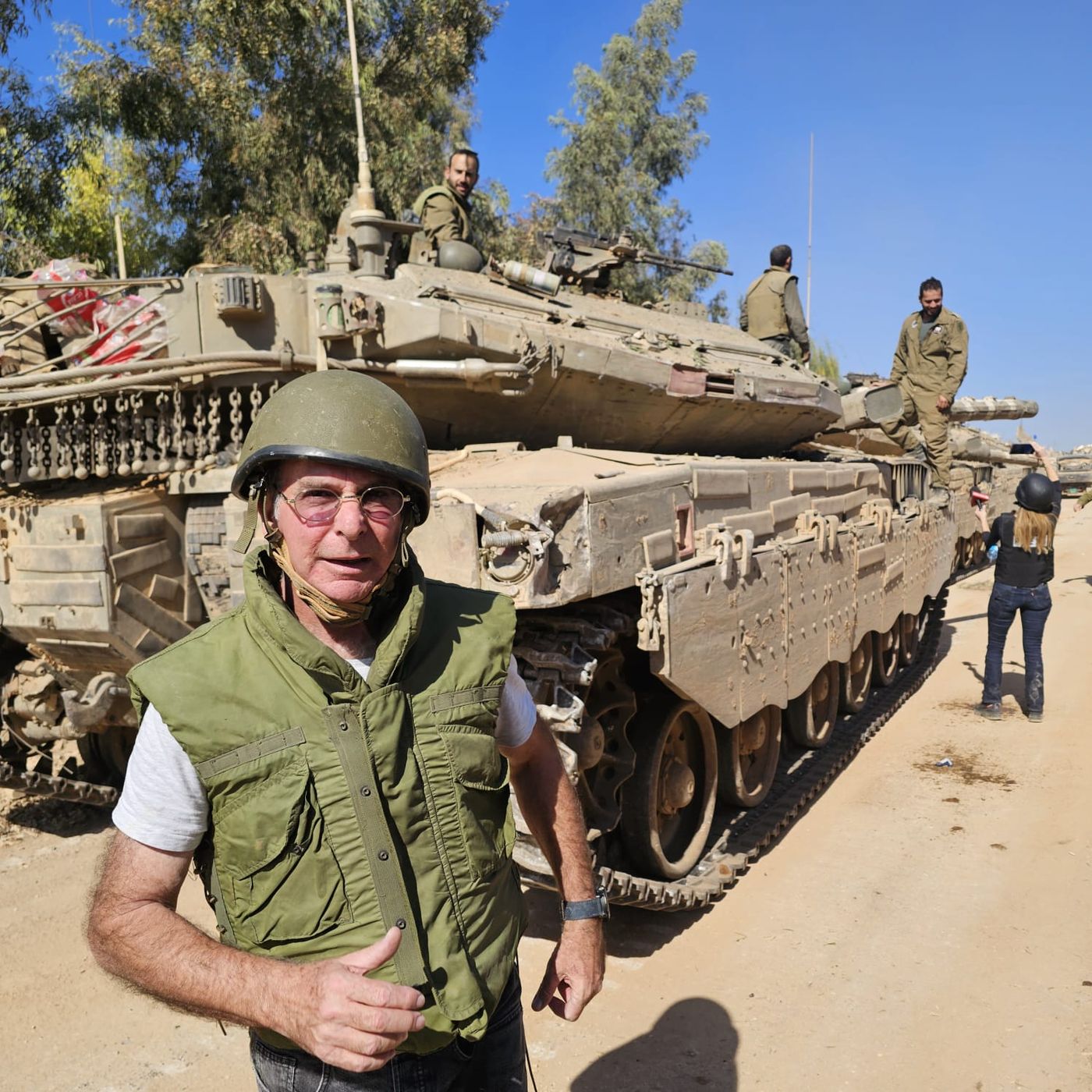 קובי מנדל מסקר מגבול הצפון (גלי צה"ל)