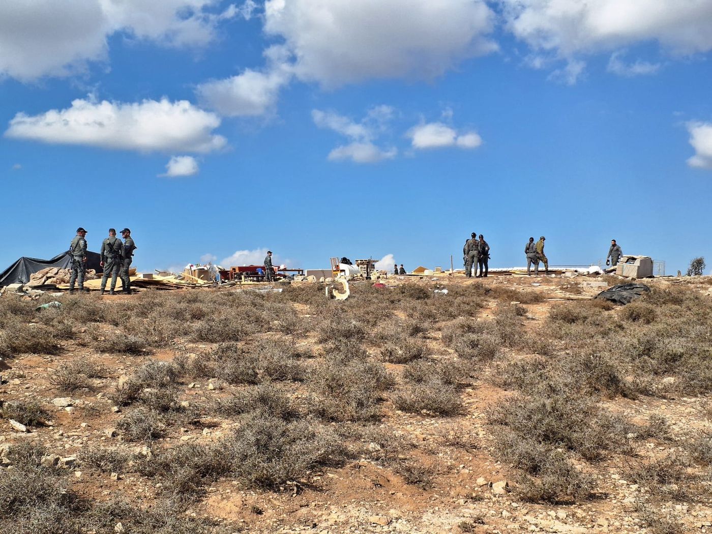 פינוי גבעת צור הראל: חייל נפצע בינוני בעימות עם מתיישבים