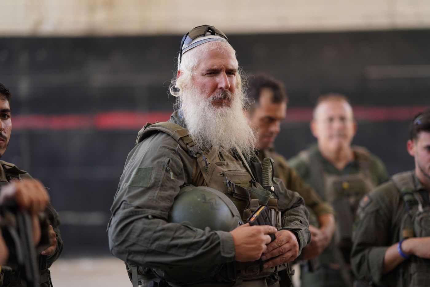 הרב מס כלוחם במילואים