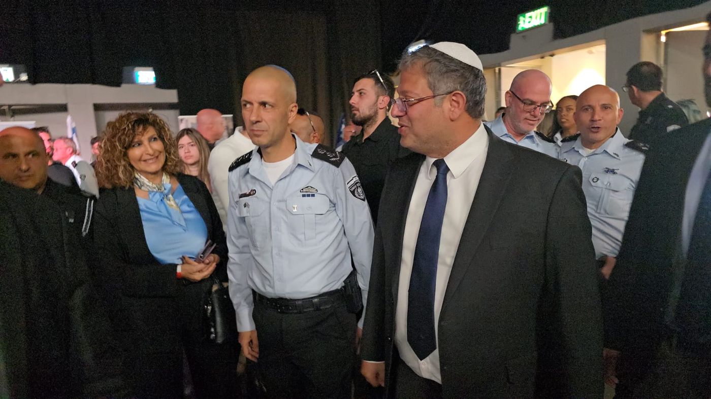 נראו יחד בפומבי: השר בן גביר ונציב שב"ס קובי יעקובי