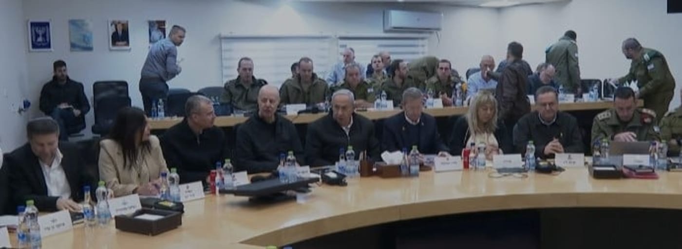הקבינט בצפון, צילום מתוך סרטון. - רועי אברהם /לע"מ, סאונד: בן פרץ /לע"מ