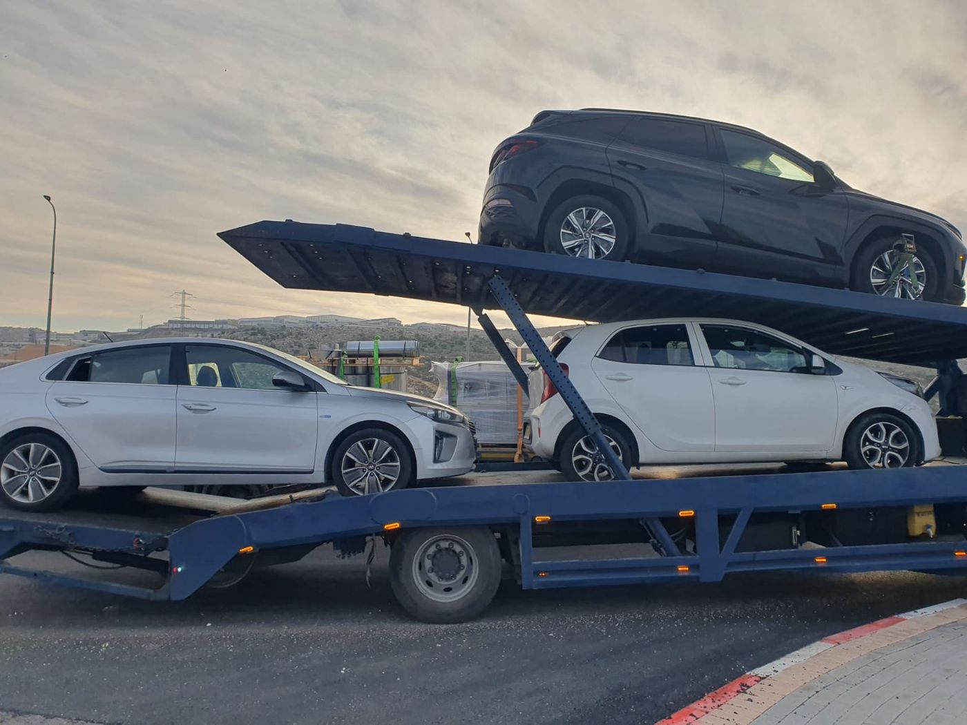 כוחות הביטחון עצרו חמישה שב"חים שגנבו כלי רכב במרכז