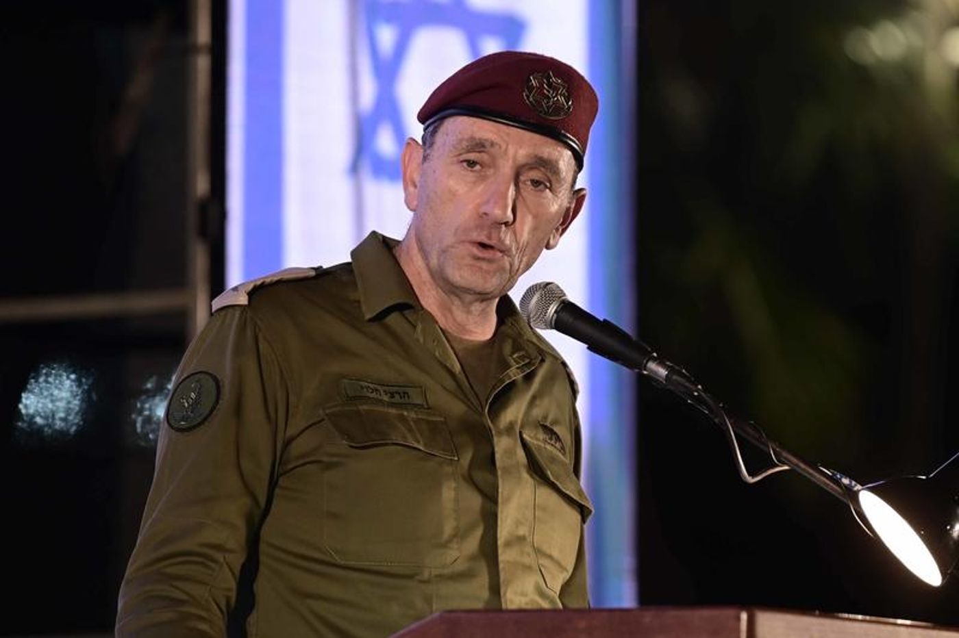 הרמטכ"ל הקודם הרצי הלוי |