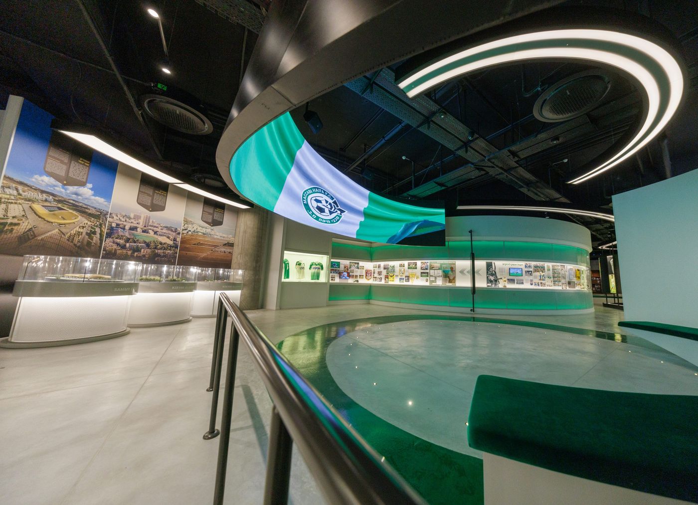 הדם על החולצה, מסי ואבי רן ז"ל: סיור במוזיאון מכבי חיפה החדש