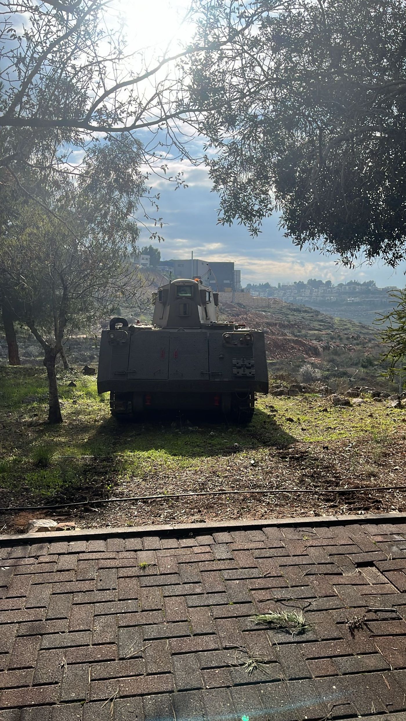לראשונה מאז חומת מגן: נגמ"שים הוצבו ביישובי השומרון