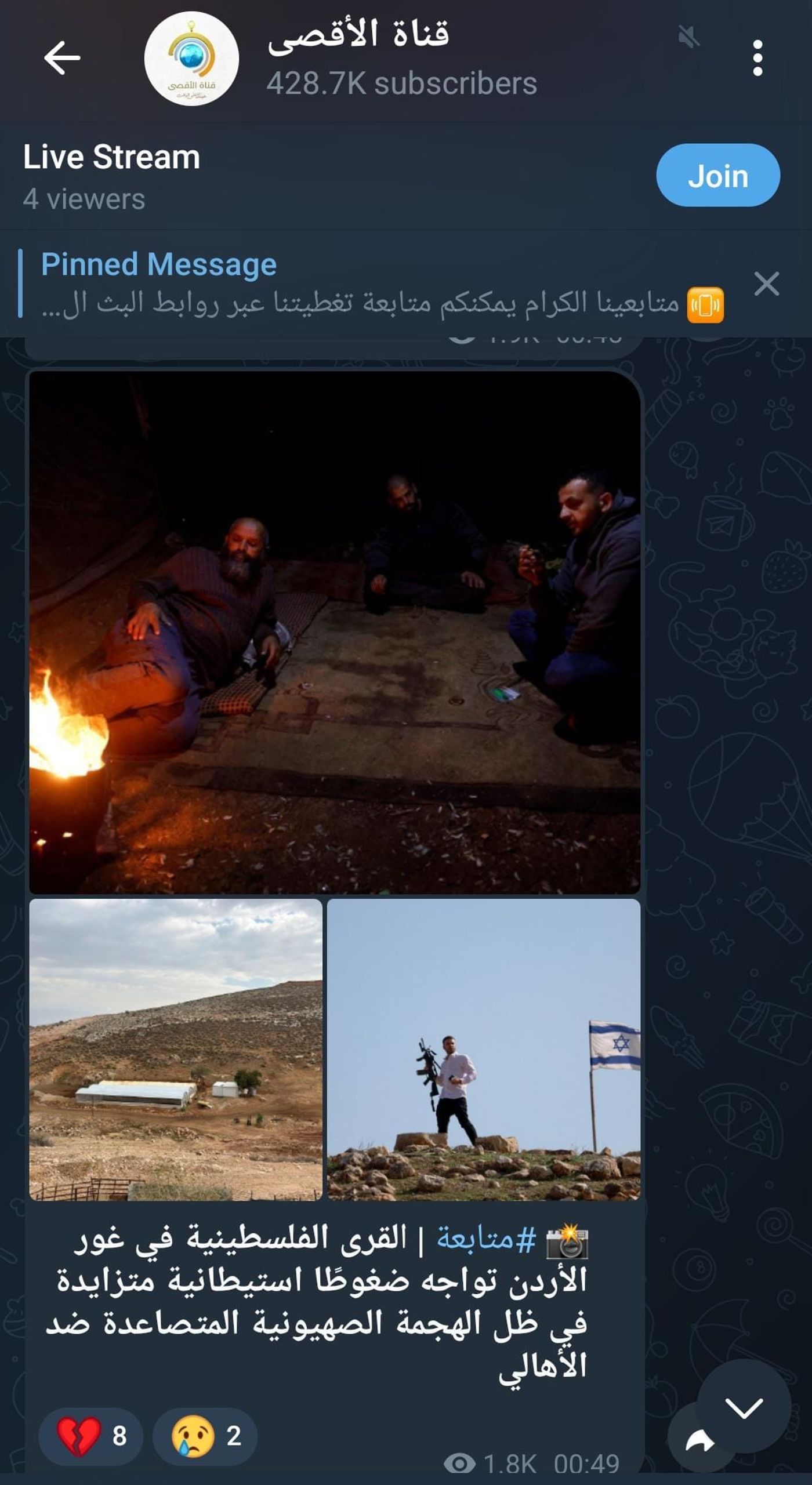 מתוך ערוץ הטלגרם של חמאס (מתוך תיעוד שעלה ברשתות החברתיות שימוש לפי סעיף 27א׳ לחוק זכויות יוצרים)