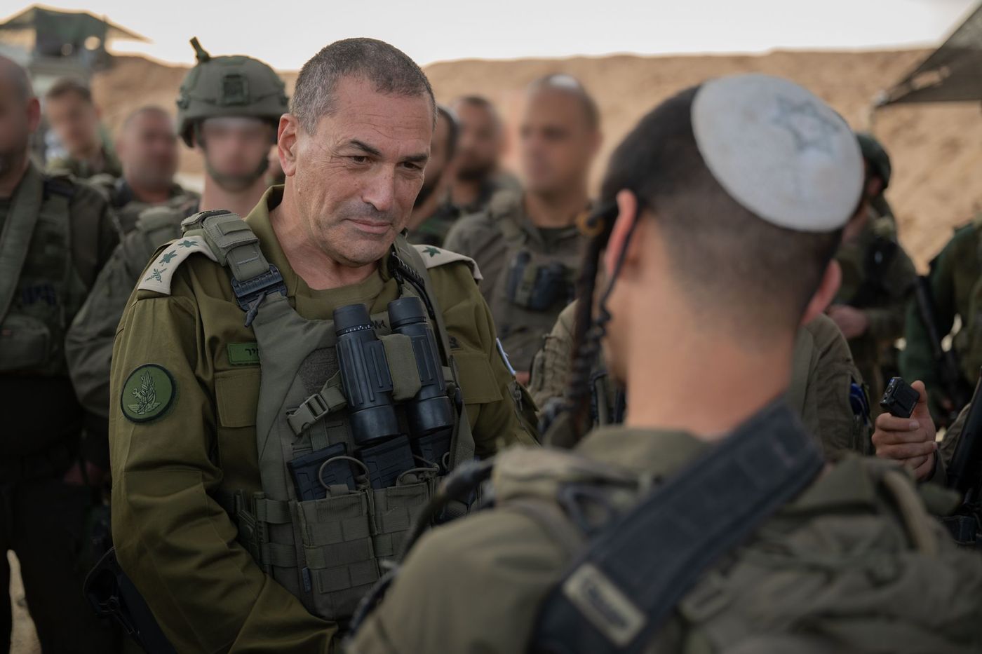 הרמטכ"ל בסיור בעזה: "להיות מוכנים ודרוכים כל הזמן"