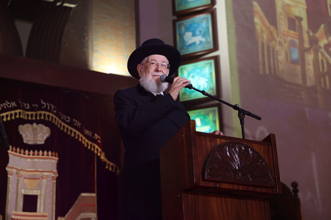 הרב ישראל מאיר לאו (צילום אור גפן)