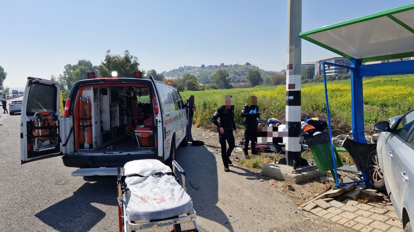 פיגוע משולב בצומת התשבי: בן 75 נרצח; בן 20 פצוע קשה