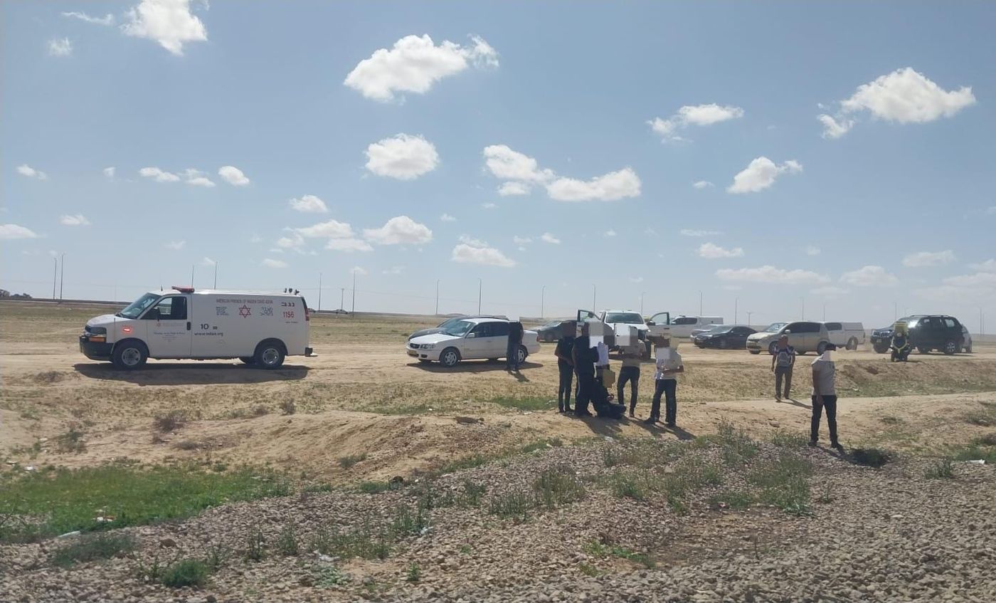 אסון בנגב: ילד בן 7 נהרג מפגיעת רכבת באזור ערעור