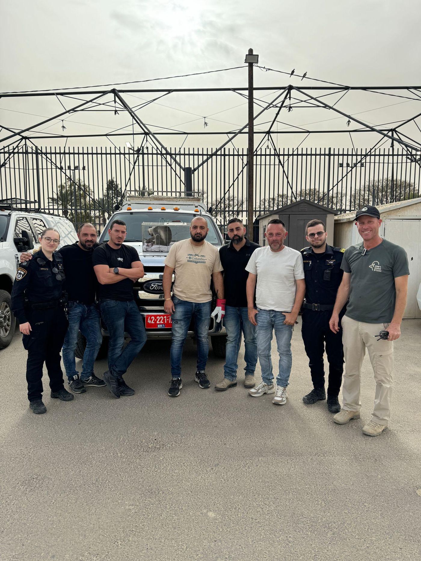 פעם נוספת: המשטרה חילצה קוף שאותר בפזורה ליד דימונה